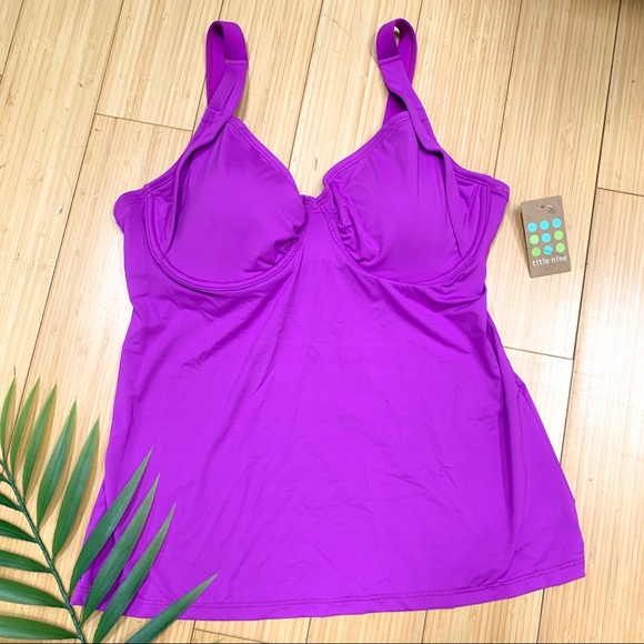 Title nine Other - NWT! TITLE NINE purple tankini top, 36C.